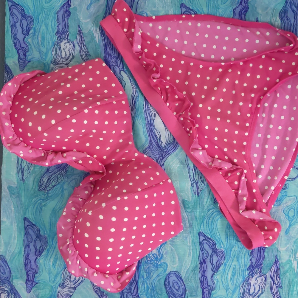 Cleo polka dot bikini